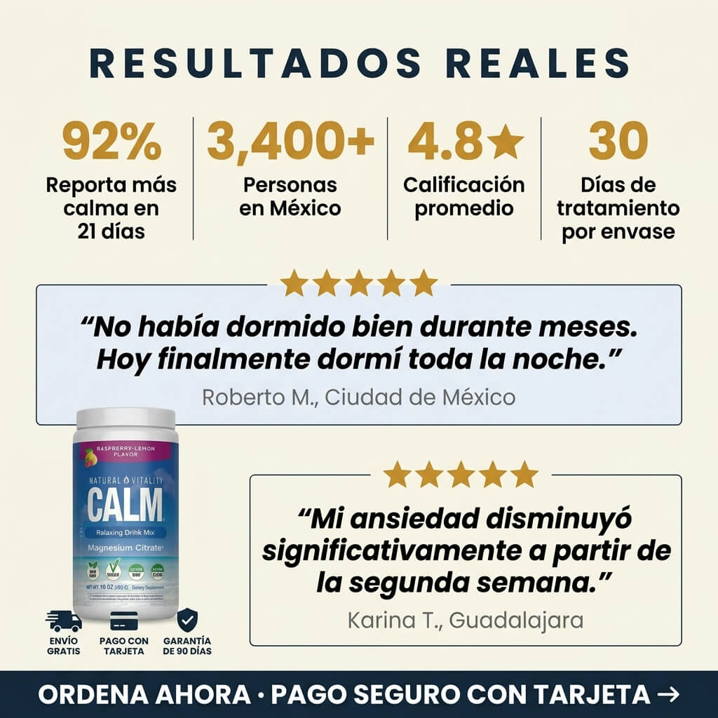 CALM Magnesium® | Bebida Relajante Anti-Estrés