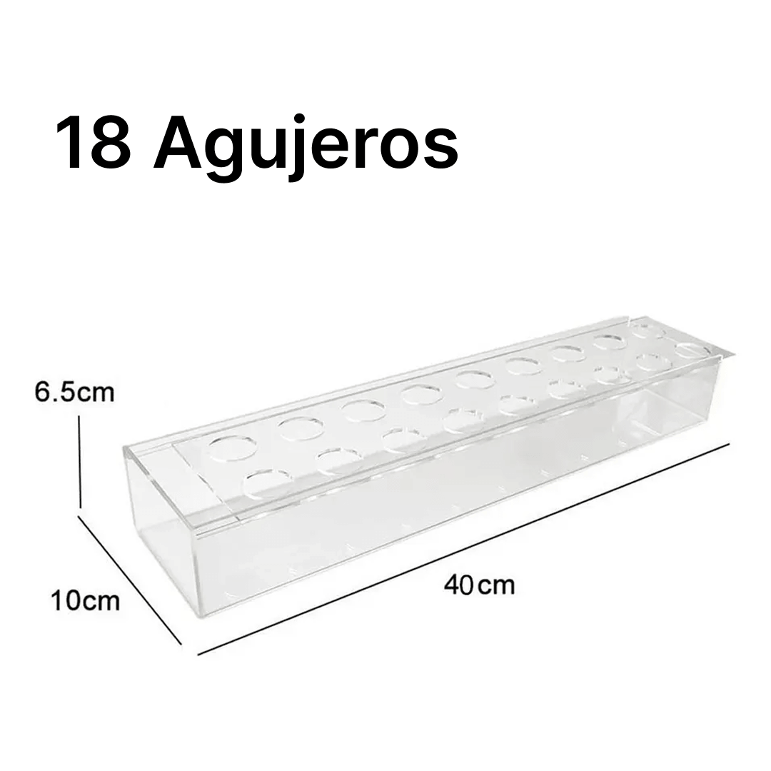 Acrilic Flowers® Centro de mesa floral acrílico transparente