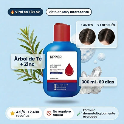 Nippori® | Shampoo Anticaspa Control Grasa