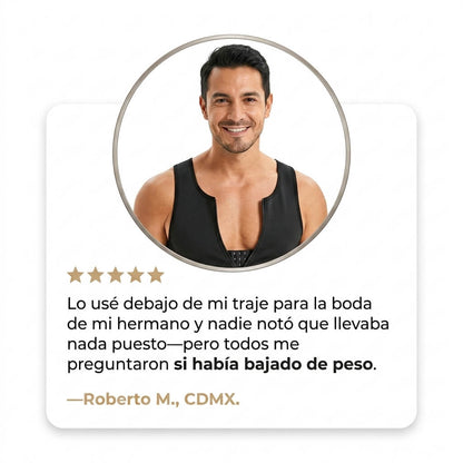 TorsoFit Pro® | Chaleco Moldeador Masculino