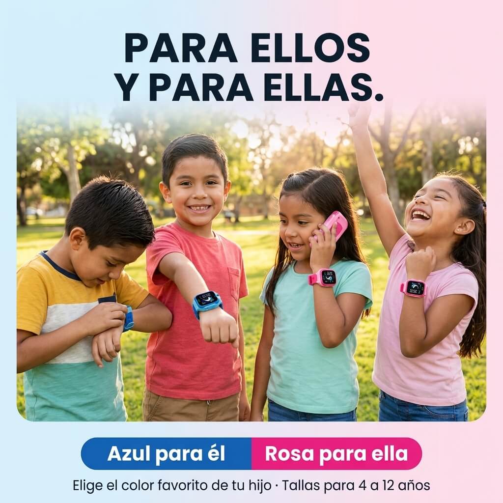 KidsWatch 4G Pro® | Reloj Inteligente GPS Infantil