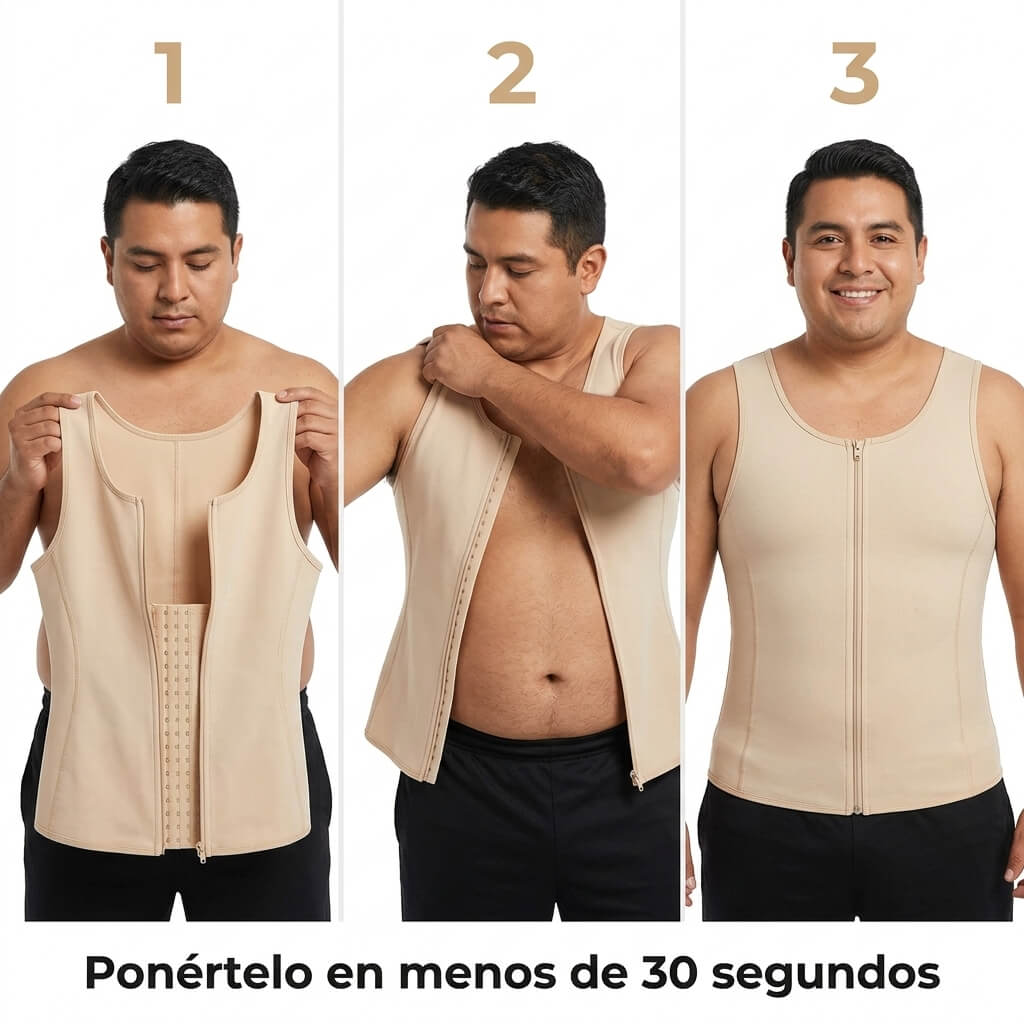 TorsoFit Pro® | Chaleco Moldeador Masculino