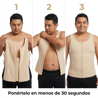 TorsoFit Pro® | Chaleco Moldeador Masculino