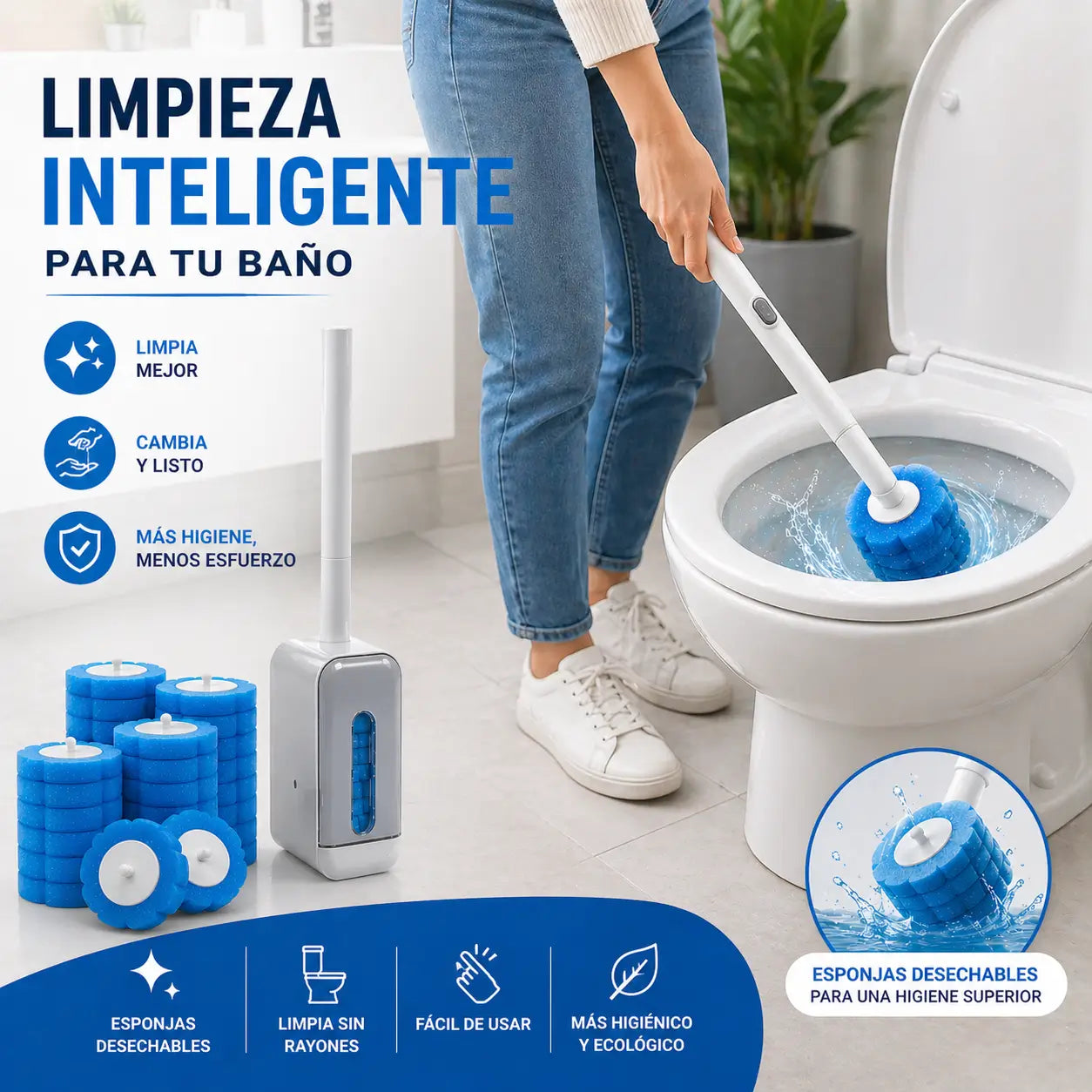 ZeroTouch® Cepillo Desechable