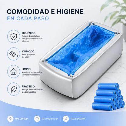 CleanStep® Dispensador Automático de Cubre Zapatos - Higiene Premium en Cada Paso