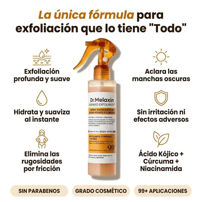 Dr.Melaxin Peel Shot® | Spray Exfoliante Manchas y Piel Opaca