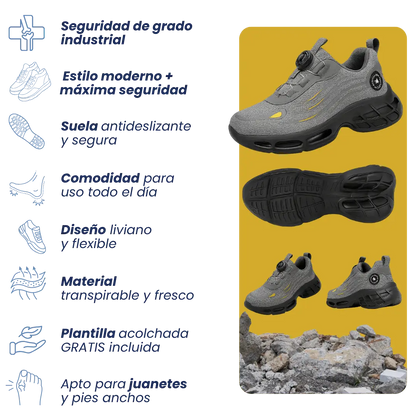 Security Pro®  zapatos de seguridad punta de acero