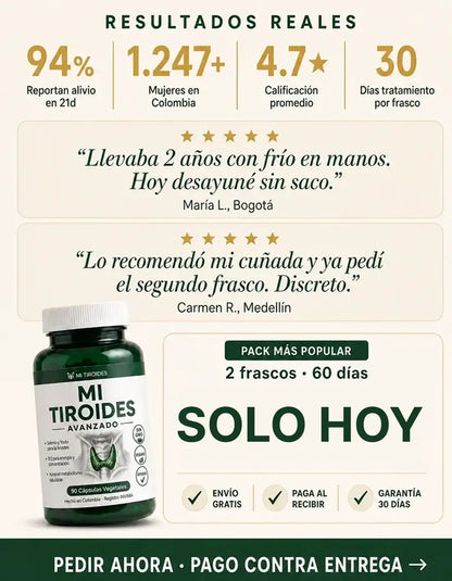 MI TIROIDES Avanzado | Tu tiroides, sin agotamiento