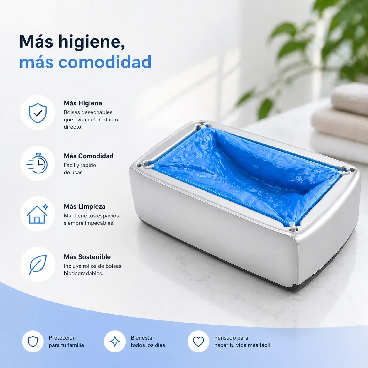 CleanStep® Dispensador Automático de Cubre Zapatos - Higiene Premium en Cada Paso