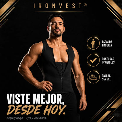 IronVest® | El Chaleco que Esculpe tu Cuerpo sin Esfuerzo