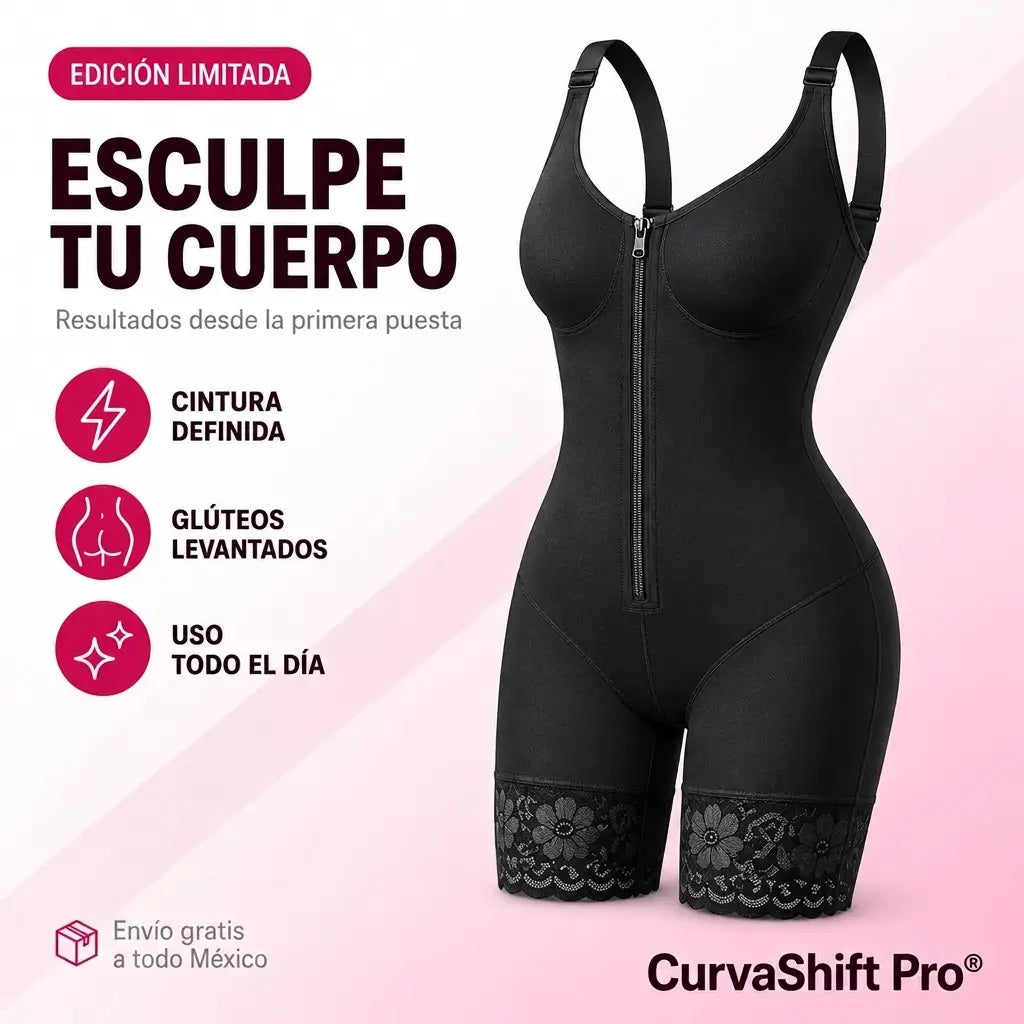 CurvaShift Pro® | Faja Moldeadora de Cuerpo Completo