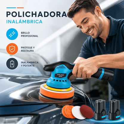 Pulidora Orbital Profesional® | Acabado Perfecto en Minutos